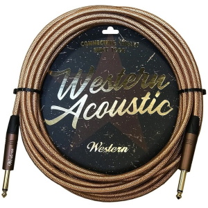 Cable Western ATX30 Textil para Guitarra Acústica 3m