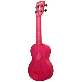 Ukelele Kala Waterman Fluorescente Rosa Soprano
