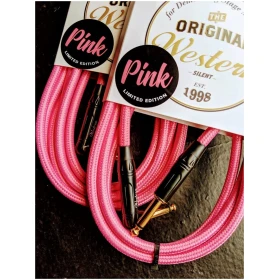 Cable de Instrumentos Western PINKNL30 Textil Plug-Plug 3m - Image 2