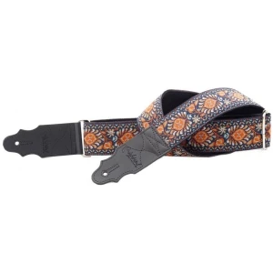 Correa Right On Woodstock Woody Para Guitarra Cuero