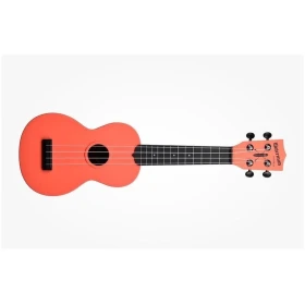 Ukelele Kala Waterman Soprano Resist Al Agua Rojo C/funda
