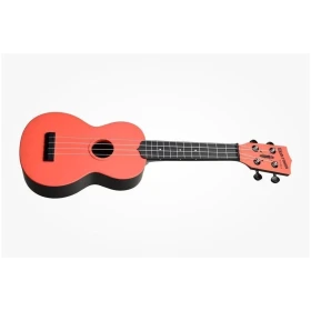 Ukelele Kala Waterman Soprano resistente al agua Rojo con Funda - Image 2