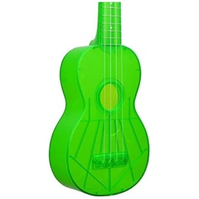 Ukelele Kala Waterman SWF Soprano Verde  Fluorescente con Funda - Image 2