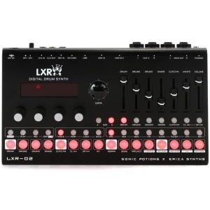 ERICA SYNTHS LXR-02 Maquina De Ritmos - Sintetizador De 6 Voces