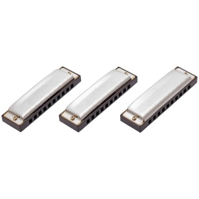 Armónica Hohner Hot Metal Set X3 Tonos C G A - Image 2