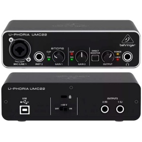 Interfaz de Audio Externa Behringer Uphoria UMC22 USB - Image 2