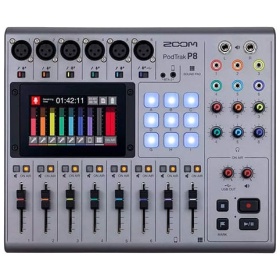 Consola Zoom P8 PodTrak para Mixer Digital para Podcasting - Image 2
