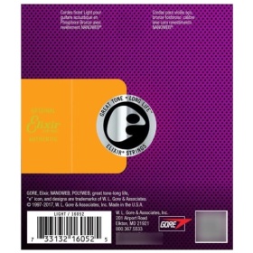 Encordado Elixir Acústico Nanoweb Phosphor Bronze 12-53 - Image 2