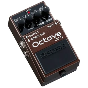 Pedal Boss OC5 Octavador para Guitarra y Bajo