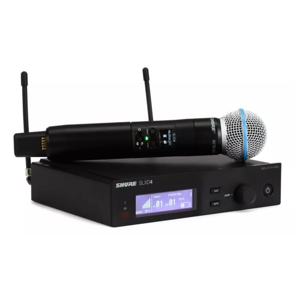 Sistema Inalambrico Shure SLXD 24B58 con Microfono Dinamico Beta58 - MLA1684588686 Sistema Inalambrico Shure SLXD 24B58 con Microfono Dinamico Beta58 - Image 1