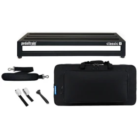 Pedaltrain Classic 2 - Pedalboard de aluminio con funda