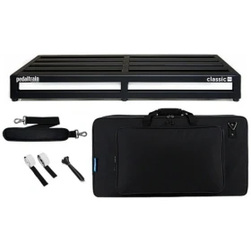 Pedaltrain Classic Pro - Pedalboard de aluminio con funda
