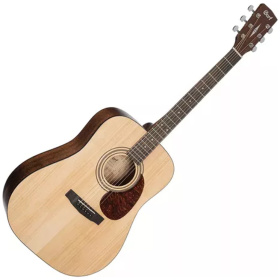 Guitarra Acustica Cort Earth Pack Con Afinador + Correa + Funda - Image 2