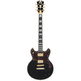 Guitarra Electrica Dangelico Deluxe Brighton Cuerpo Solido Double-Cut