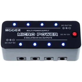 Fuente para Pedales MOOER Micro Power de 8 Salidas 9V - Image 5