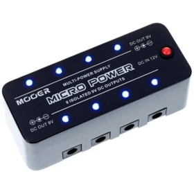 Fuente para Pedales MOOER Micro Power de 8 Salidas 9V - Image 6