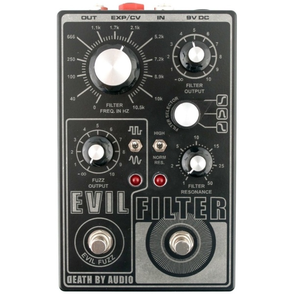 Pedal DEATH BY AUDIO Evil Filter - Made in USA - Compas Uno