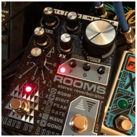 Pedal DEATH BY AUDIO Rooms Reverb Digital - Made in USA - Image 2