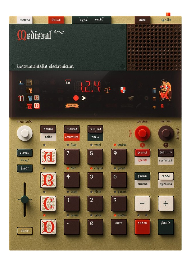 D_869311-MLA79674411141_092024-F.jpg Sintetizador Teenage Engineering EP-1320 Medieval