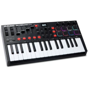 Teclado Controlador Midi M Audio Oxygen Pro Mini 32