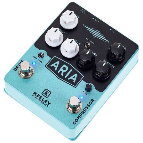 KEELEY Aria Compressor y Overdrive – USA - MLA765205874 - 3 Pedal Keeley Aria Compressor y Overdrive - Made in USA - Image 1