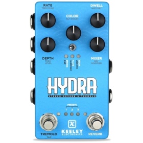 Pedal Keeley Hydra Efecto Reverb Tremolo Stereo - Made in USA - Image 2