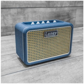 Mini Amp Laney Mini ST Lion 3w Stereo Blue Guitar - Image 4