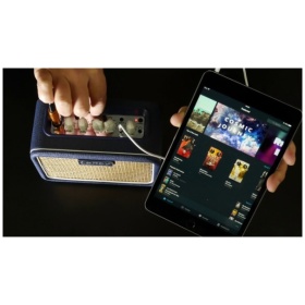 Mini Amp Laney Mini ST Lion 3w Stereo Blue Guitar - Image 3