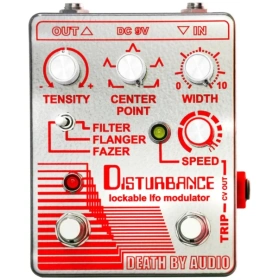 Pedal DEATH BY AUDIO Disturbance Filter - Made in USA