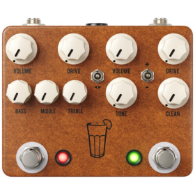 Pedal JHS Sweet Tea V3 Overdrive Dual para Guitarra Electrica