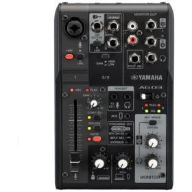 Consola Yamaha AG03 Mk2 Mixer Multiproposito ideal Streaming - Image 2
