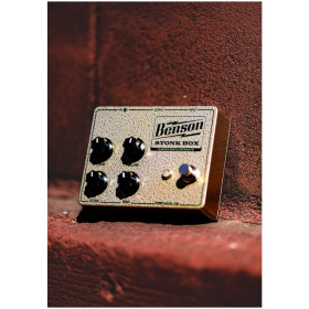 Pedal Analogico Benson Amps Stonk Box Fuzz para Guitarra USA - Image 2