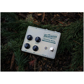Pedal Analogico Benson Amps Stonk Box Fuzz para Guitarra USA - Image 6