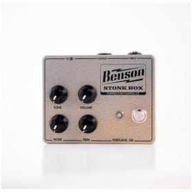 Pedal Analogico Benson Amps Stonk Box Fuzz para Guitarra USA - Image 3