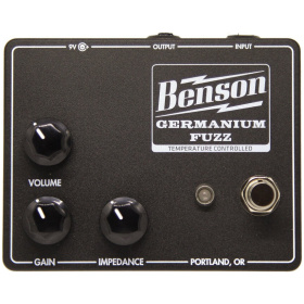Pedal Analogico Benson Amps Germanium Fuzz para Guitarra USA