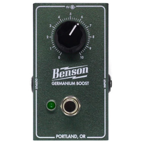 Pedal Analogico Benson Amps Germanium Boost para Guitarra USA