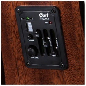 Guitarra Electro Acústica Cort AD880CE Natural Satin con Funda - Image 5