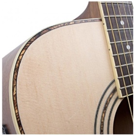 Guitarra Electro Acústica Cort AD880CE Natural Satin con Funda - Image 6