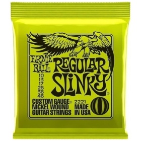 Encordado Ernie Ball Regular Slinky 010 046 Electrica Usa
