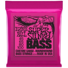 Encordado Ernie Ball Superslinky Bass 045 100 Bajo Eléctrico