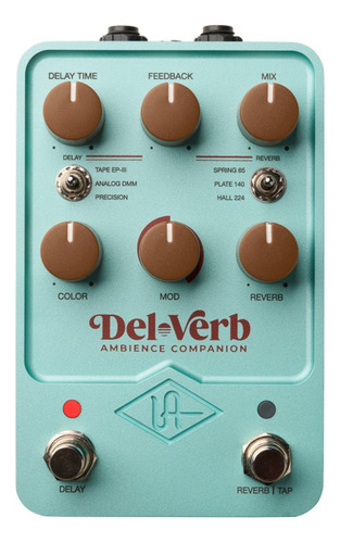 Pedal de Guitarra Universal Audio Del Verb Delay y Reverb - Image 2