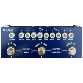 Pedalera Cuvave M-Vave Cube Baby Bass Multiefecto para Bajo