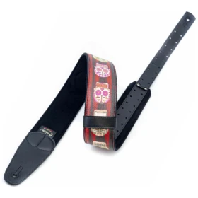 Correa Right On! Mojo Skulls Vegana para Guitarra y Bajo - Made In Spain - Image 5