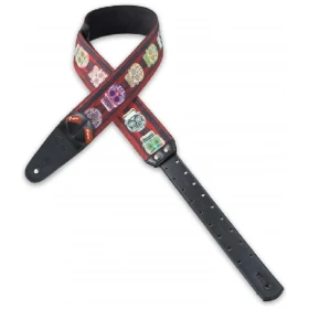 Correa Right On! Mojo Skulls Vegana para Guitarra y Bajo - Made In Spain - Image 7