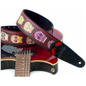 Correa Right On! Mojo Skulls Vegana para Guitarra y Bajo - Made In Spain - Image 3