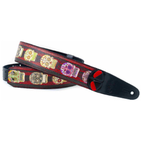Correa Right On! Mojo Skulls Vegana para Guitarra y Bajo - Made In Spain - Image 2