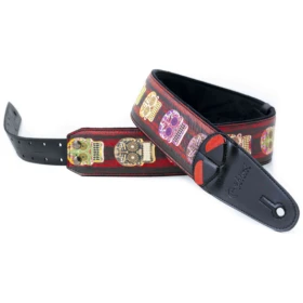 Correa Right On! Mojo Skulls Vegana para Guitarra y Bajo - Made In Spain - Image 6