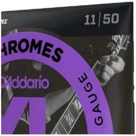 Encordado Daddario ECG24 Chromes Flat Wound 11-50 Jazz Ligth - Image 3