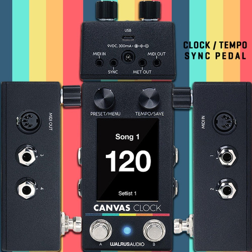Pedal Walrus Audio Canvas Clock Sincronizacion de Tempo - Image 3