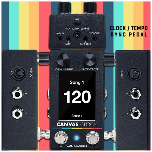 Pedal Walrus Audio Canvas Clock Sincronizacion de Tempo - Image 3